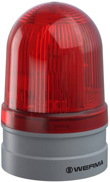 Werma Signaltechnik Signalleuchte Midi TwinFLASH 12/24VAC/DC RD 261.120.70 Rot 12 V/DC