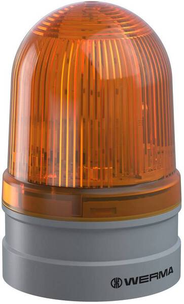 Werma Signaltechnik Signalleuchte Midi Rotating 12/24V AC/DC YE 261.340.70 Gelb 12 V/DC