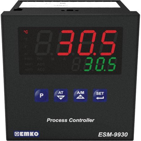 Emko ESM-9930.2.20.0.1/01.02/0.0.0.0 2-Punkt, P, PI, PD, PID Universalregler Pt100, L, J, K, R, S, T, B, E, N, C -200 bi