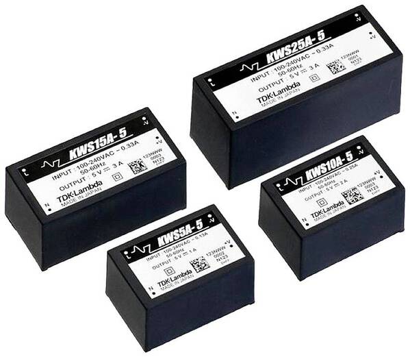 TDK-Lambda KWS10A-24 AC/DC-Printnetzteil 24 V 0.5 A 12 W
