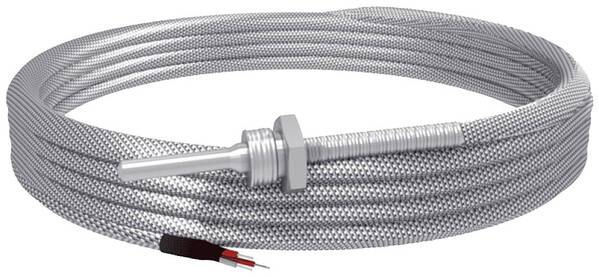 Emko Temperatursensor RTR-M08-L050-K02 (1000) Fühler-Typ Pt1000 Messbereich Temperatur-50 bis +400 °C Fühlerbreite 8