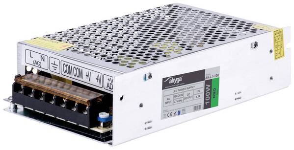 Akyga Industrienetzteil 15 V/DC 8.3 A 100 W