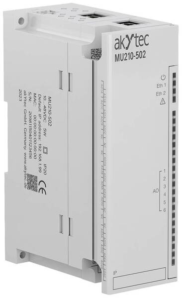 akYtec MU210-502 133667 SPS-Analogausgangsmodul 24 V/DC