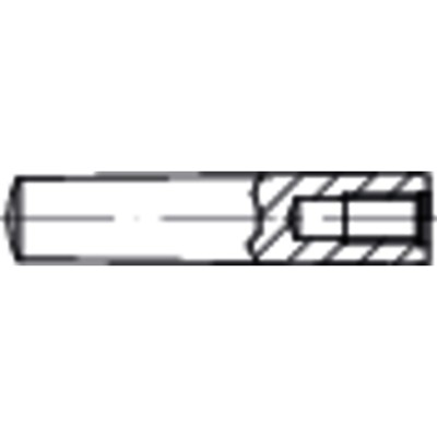 NOBRAND - Kegelstift mit Innengewinde DIN 7978 Form A Stahl 9S20K blank ø16 x 90mm