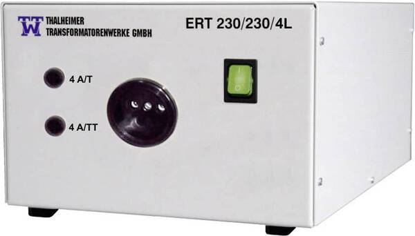 Thalheimer ERT 230//230/4L Labor-Trenntrafo Festspannung 1000 VA Anzahl Ausgänge: 1 x 230 V/AC