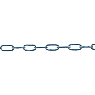 PÖSAMO - Ringkette 1601 Stahl, vermessingt 2mm Rolle 40m (170x93)
