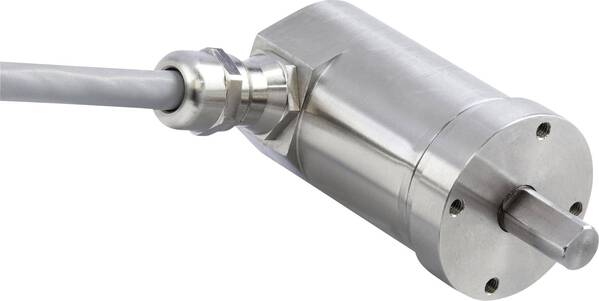 Posital Fraba Absolut Drehgeber 1 St. UCD-SLF2B-1616-G10G-2RW Magnetisch Synchronflansch (Heavy-Duty) 42 mm