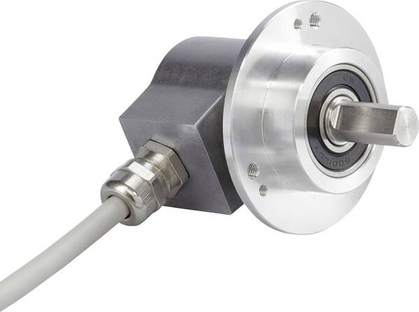 Posital Fraba Absolut Drehgeber 1 St. UCD-SLF2B-1616-M100-2RW Magnetisch Klemmflansch 58 mm