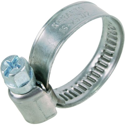 GEKA® - Schlauchschelle DIN 3017-1, W2, Breite 9mm, Spannbereich 8-12mm