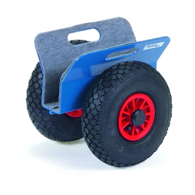 fetra® - Plattenroller 4156, Luftreifen, Tragkraft 250kg