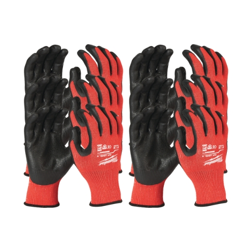 MILWAUKEE Größe 9 (L) 12er Pack Schnittschutzhandschuhe Klasse 3/C
