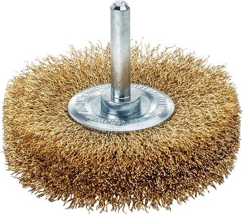 LESSMANN Rundbürste D.50mm Drahtstärke 0,2mm MS 10mm 15000min-¹