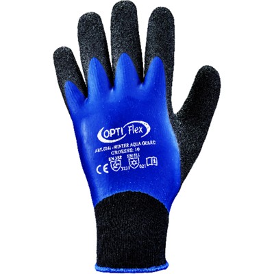 OPTI Flex® - Mechanischer Schutzhandschuh, schwarz/schwarz, Größe 9