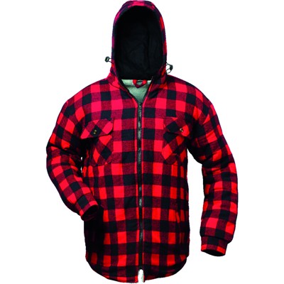 CRAFTLAND® - Thermohemd OREGON, rot/schwarz, Größe 1