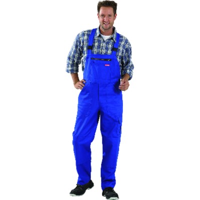 Planam - Latzhose 0171 kornblau, Größe 44