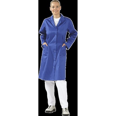 Planam - Damen-Mantel 1601 kornblau, Größe 40