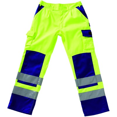 MASCOT® - Warnschutz-Bundhose Olinda 07179-470, warngelb/marineblau, Größe C60, 82