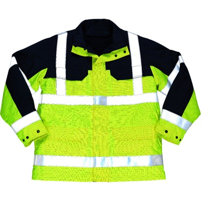 MASCOT® - Warnschutzjacke Lungern 06830-064, warngelb/marineblau, Größe 3XL