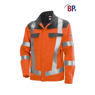 BP® - Warnschutzjacke 2212 840 warnorange/dunkelgrau, Größe 48/50n