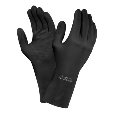 Ansell® - Chemikalienschutzhandschuh Extra™ 87-950, Kat. III, schwarz, Größe 10,5-11