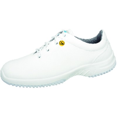 ABEBA® - Berufshalbschuh uni6 36780, O2 FO SRC ESD, weiß, Größe 39