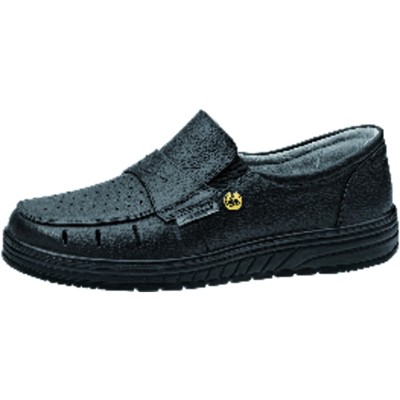ABEBA® - Berufsslipper air cushion 32310, O1 SRA ESD, schwarz, Größe 43