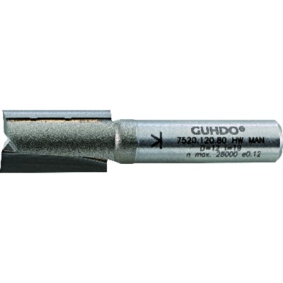 GUHDO® - HW-Nutfräser Schaft-ø8mm 105/8 D8 l19 L57 Z2