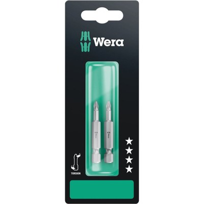 Wera® - Bit Kreuzschlitz Phillips® 851/4 TZ SB PH1 6,3mm / 1/4" PH1x50mm