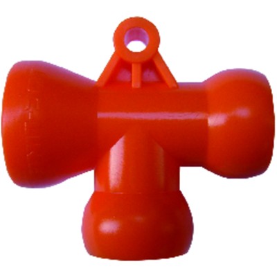 LOC-LINE® - Kühlmittel-T-Verbindung 2-teilig 1/2"