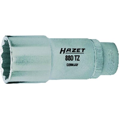 HAZET - Steckschlüssel-Einsatz 880TZ-15, 3/8" lang, Doppel-Sechskant 15mm