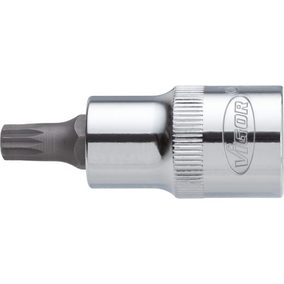 VIGOR® - Schraubendreher-Einsatz Innenvielzahn XZN V2100 Antrieb 1/2", M16 x 55mm