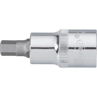 VIGOR® - Schraubendreher-Einsatz Innensechskant V2106 Antrieb 1/2", SW12 x 55mm