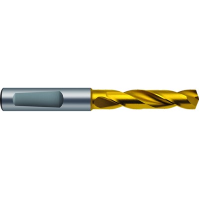 GÜHRING® - Ratiobohrer 1184 DIN 6537K RT 100 U VHM TiN RH 140° 6,7mm