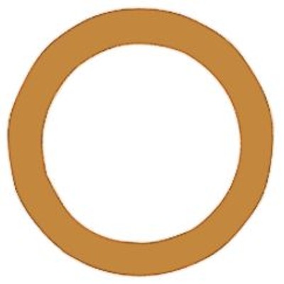 RIEGLER® - Dichtring aus Kupfer, für Gewinde M5, VPE 100 Stück