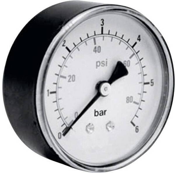 ICH Manometer 306.63.-1 Anschluss (Manometer): Rückseite -1 bis 0 bar Außengewinde 1/4" 1 St.