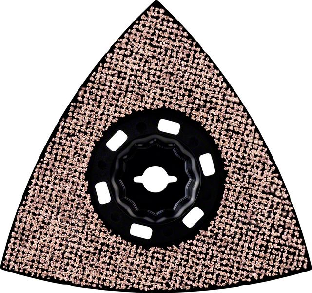 BOSCH EXPERT Sanding Plate MAVZ 116 RT4 Blatt für Multifunktionswerkzeuge, 116 mm. Für oszillierende Multifunktionswerkzeuge