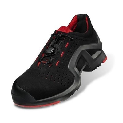 uvex - Sicherheitshalbschuh x-tended support 8519/2, S1P SRC ESD, schwarz, W11, Gr. 44