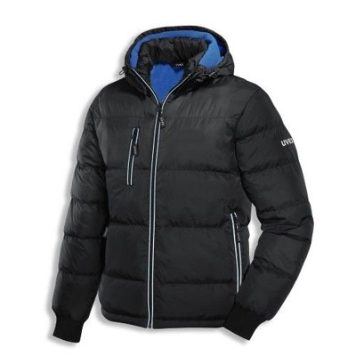 uvex - Thermojacke 9894, schwarz/blau, Größe 4XL
