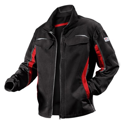 Kübler - PULSSCHLAG Jacke 1324 5353, schwarz/mittelrot, Größe 52