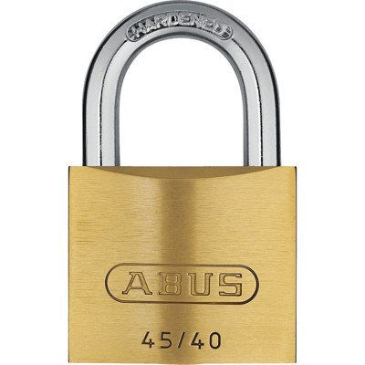 ABUS - AV-Vorhangschloss-Set 45/40 Twins B/SB, Messing massiv