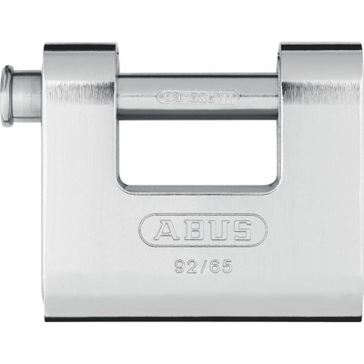 ABUS - AV-Vorhangschloss, Monobloc 92/65, Messing massiv