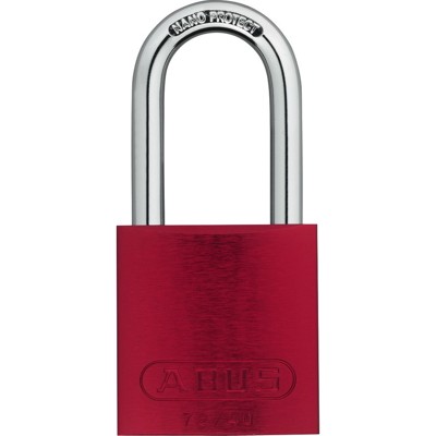 ABUS - AV-Vorhangschloss, Titalium 72/40HB40, TITALIUM™-Spezialaluminium rot