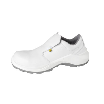 ABEBA® - Sicherheits-Slipper Food Trax 02-0012860 S3 SRC ESD Unisex, weiß, Größe 46