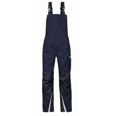 4Protect® - Latzhose IOWA, navy/grau, Größe 25