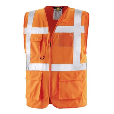 teXXor® - Warnschutz-Weste DUNDAS, warnorange, Größe XS
