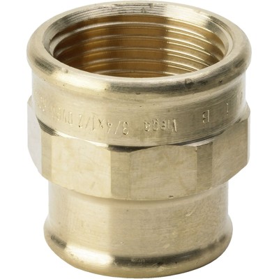Viega - Muffe 3240 Rp 1 1/2xRp 1 1/4, Rotguss, reduziert