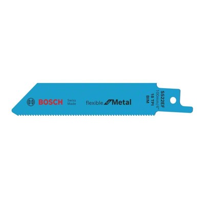 Bosch - Säbelsägeblatt S 522 EF, Flexible for Metal, 2er-Pack (2608657721)
