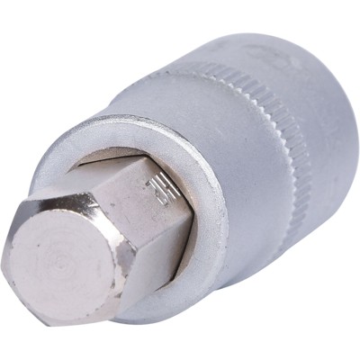 KSTOOLS® - 1/2" Bit-Stecknuss Innensechskant, kurz, 12mm