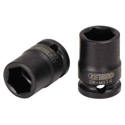 KSTOOLS® - 3/8" Sechskant-Kraft-Stecknuss, kurz, 17mm