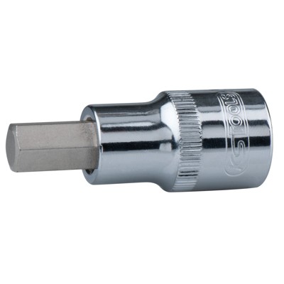 KSTOOLS® - 1/2" CHROMEplus Bit-Stecknuss Innensechskant, kurz, 5/16''
